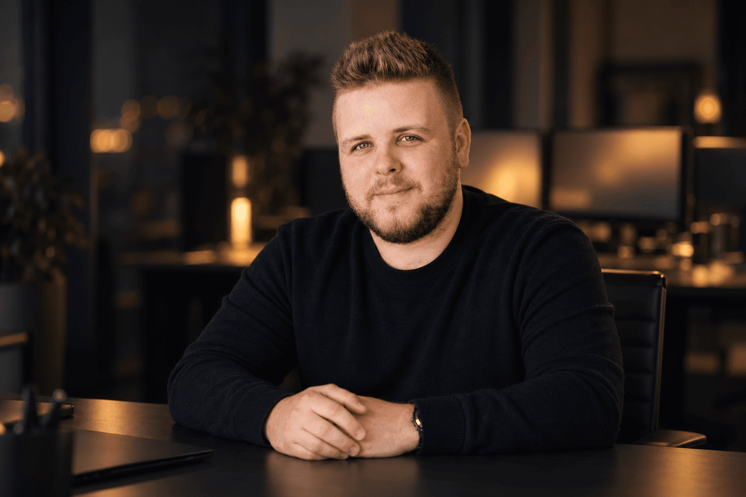 Denis Rak pri práci