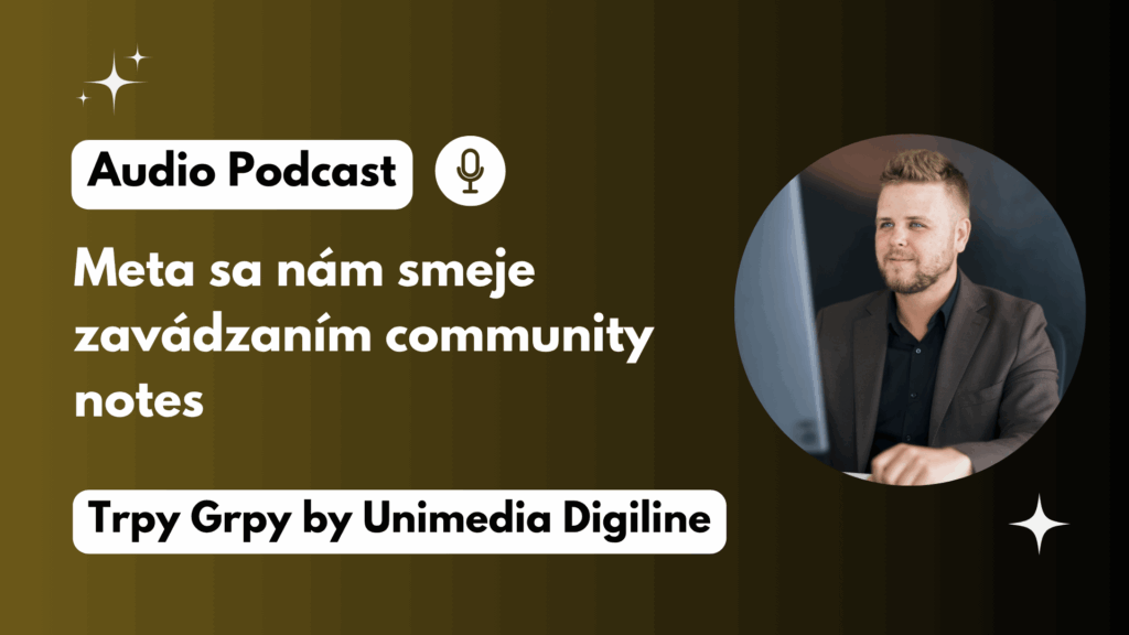 Audio podcast Trpy Grpy – pohľad na marketingové dáta.
