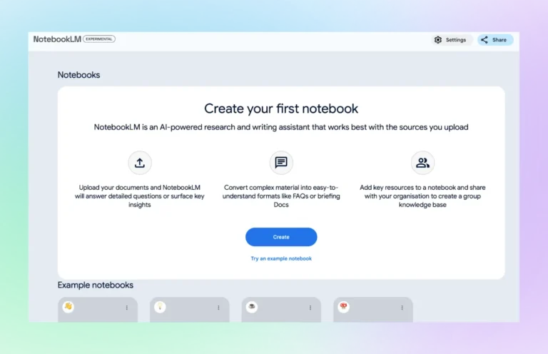 NotebookLM – AI nástroj na rýchlu sumarizáciu obsahu od Google